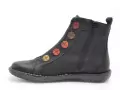 Chacal 7238 Noir Boots et Bottines Plates Femme