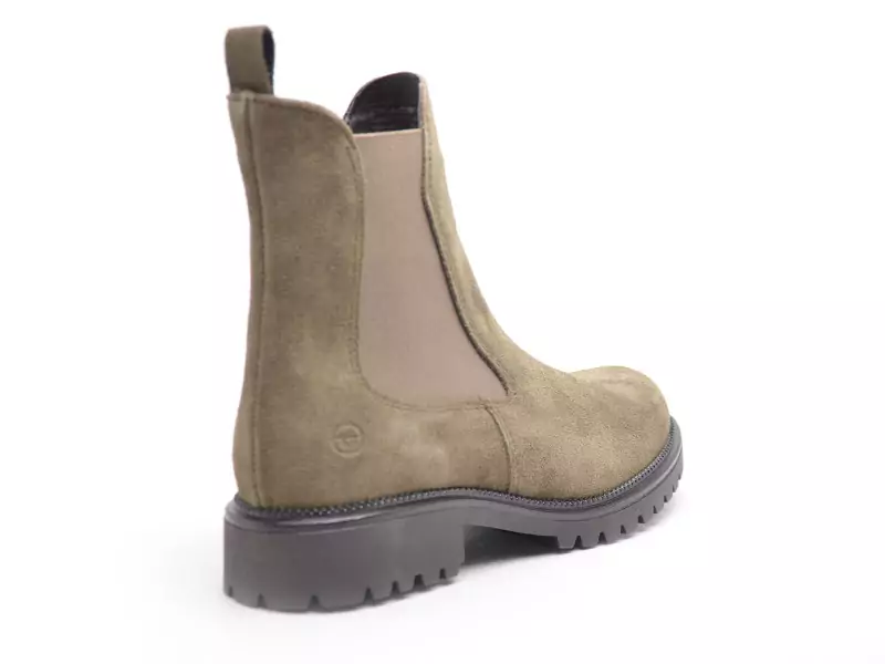 Tamaris 25427 41 Kaki Boots et Bottines Plates Femme