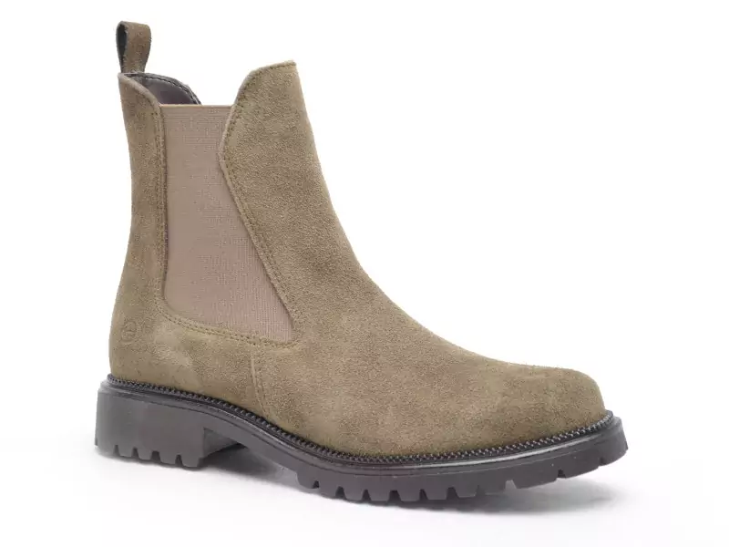 Tamaris 25427 41 Kaki Boots et Bottines Plates Femme