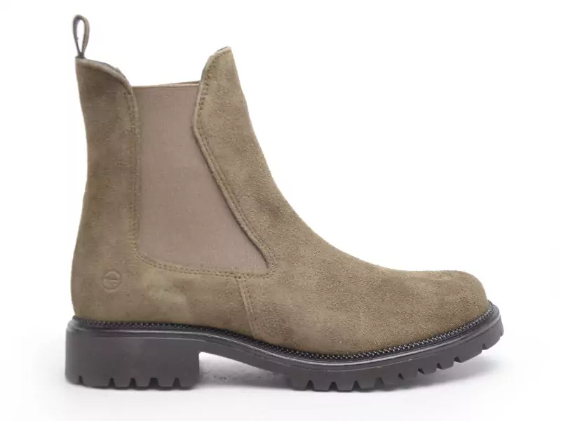 Tamaris 25427 41 Kaki Boots et Bottines Plates Femme