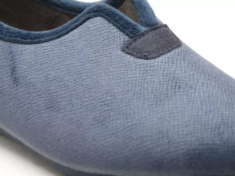 La Maison De L Espadrille 6182 8 Bleu Chaussons Femme