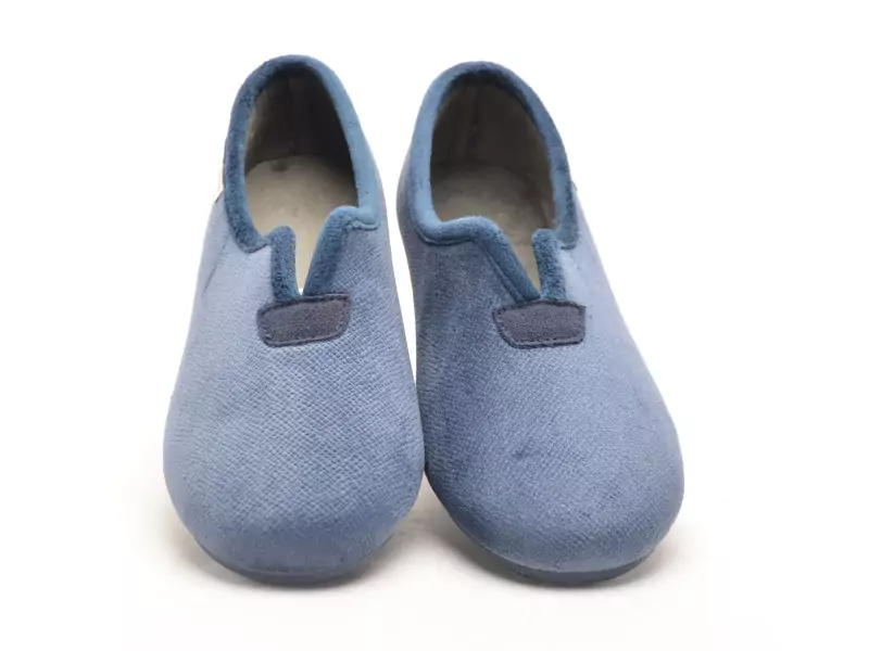 La Maison De L Espadrille 6182 8 Bleu Chaussons Femme