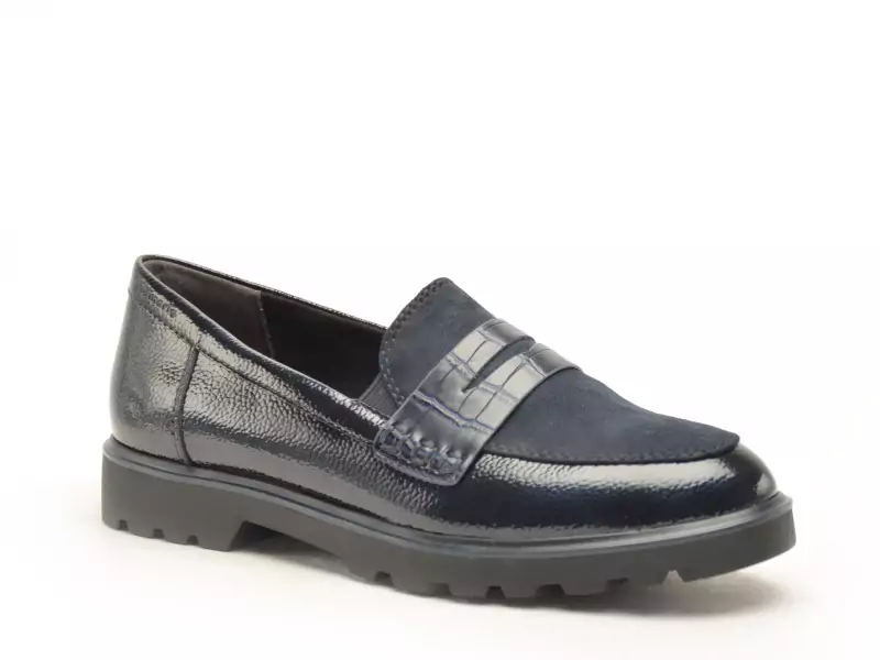 Tamaris 24312 45 Bleu Mocassins Femme