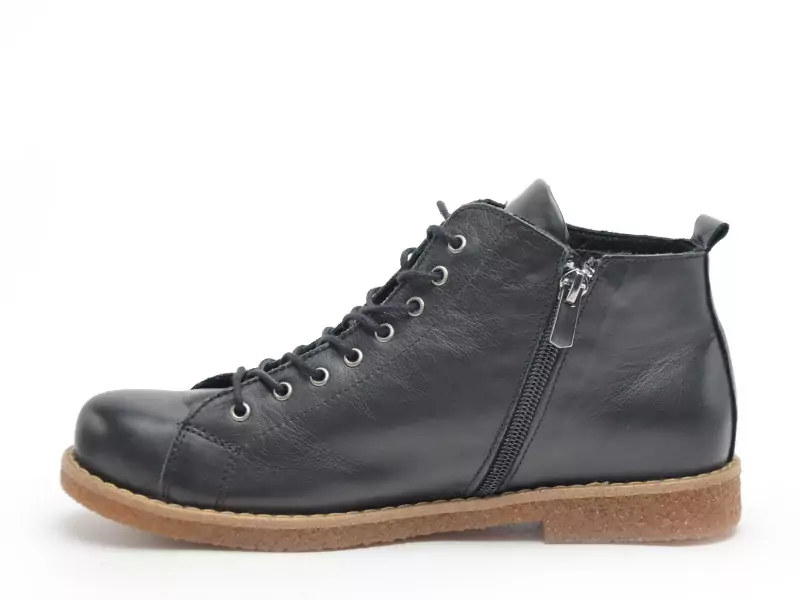 Andrea Conti 0340020 Noir Boots et Bottines Plates Femme