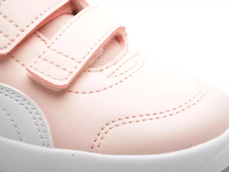 Puma COURTFLEX V3V INF Rose Baskets Basses Fille