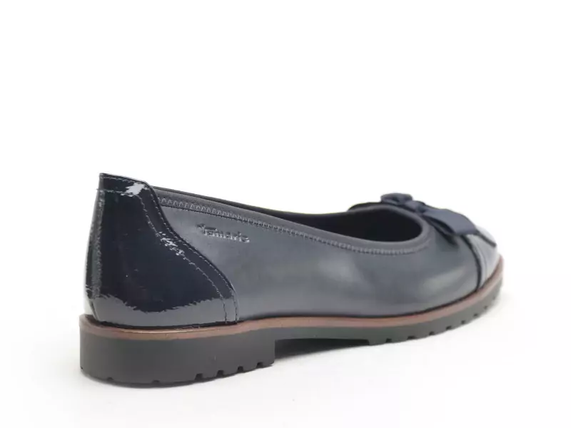 Tamaris 22126 43 Bleu Ballerines Femme