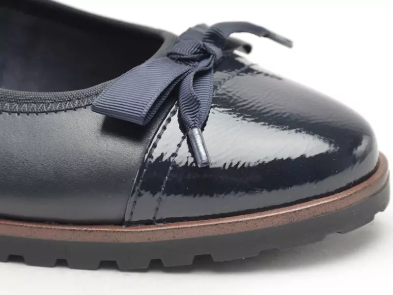 Tamaris 22126 43 Bleu Ballerines Femme