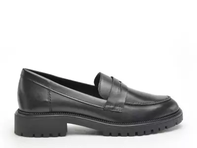 24300 45 Noir Mocassins Femme