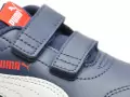 Puma COURTFLEX V3V INF Bleu Baskets Basses Garçon