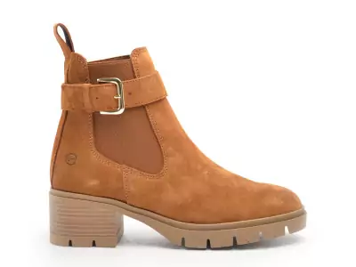 25447 43 Marron Boots et Bottines à Talons Femme