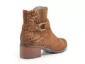 Fugitive RADION Marron Boots et Bottines à Talons Femme