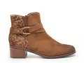 Fugitive RADION Marron Boots et Bottines à Talons Femme