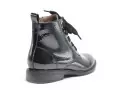 Fugitive FEUTRE Noir Boots et Bottines Plates Femme