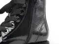 Fugitive FEUTRE Noir Boots et Bottines Plates Femme
