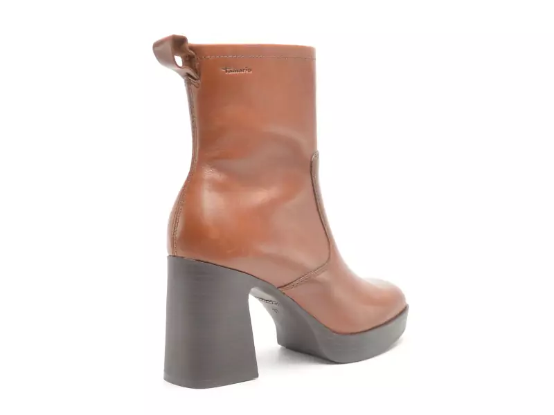Tamaris 25324 45 Marron Boots et Bottines à Talons Femme