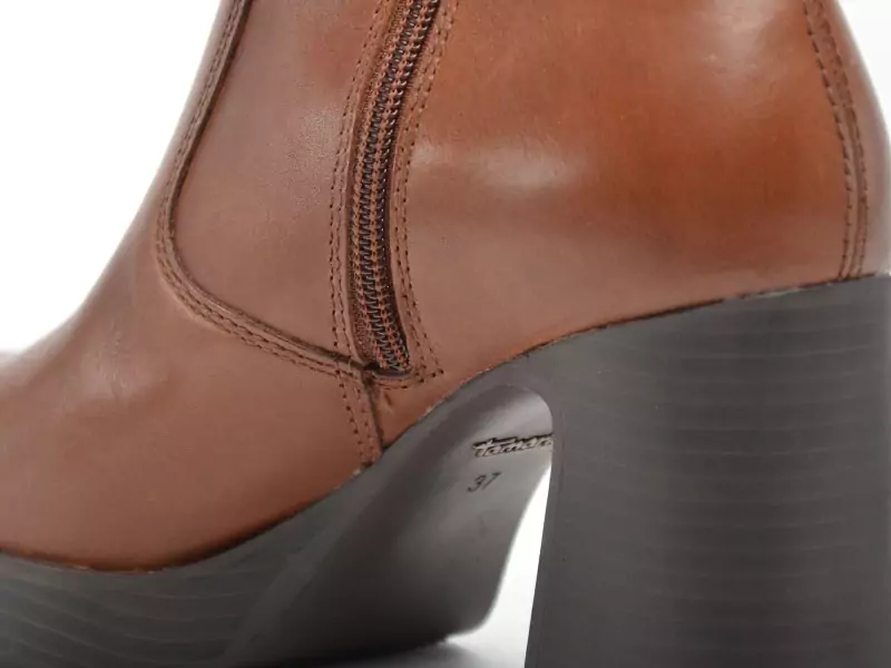 Tamaris 25324 45 Marron Boots et Bottines à Talons Femme