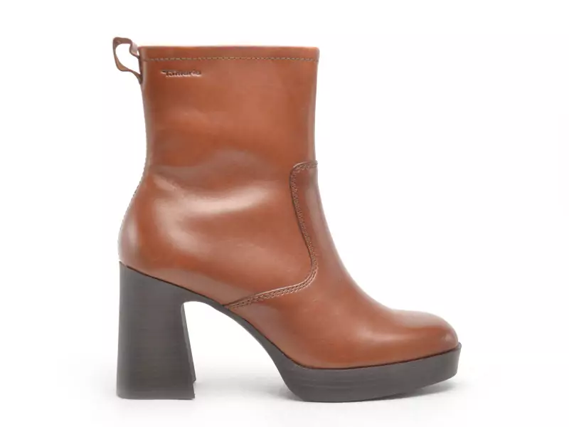 Tamaris 25324 45 Marron Boots et Bottines à Talons Femme