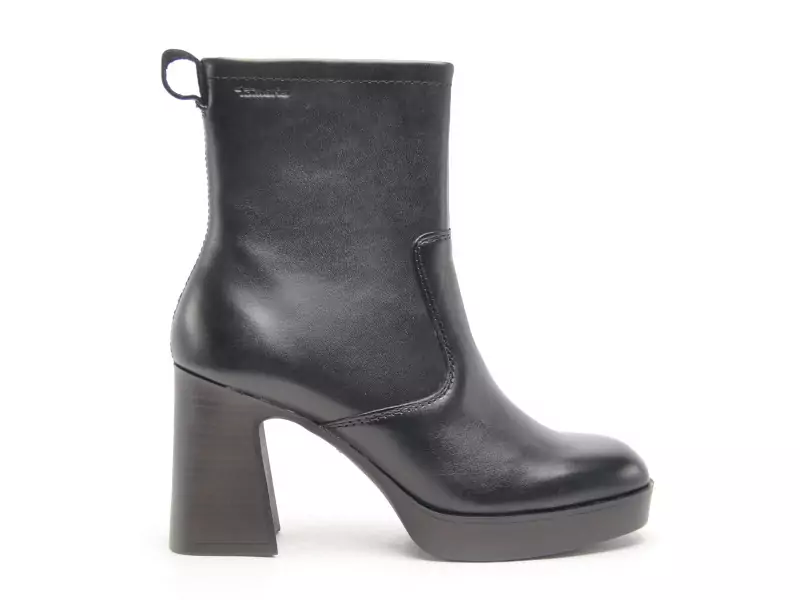 Tamaris 25324 45 Noir Boots et Bottines à Talons Femme