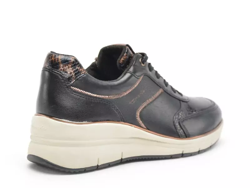 Tamaris 23764 43 Noir Baskets Basses Femme