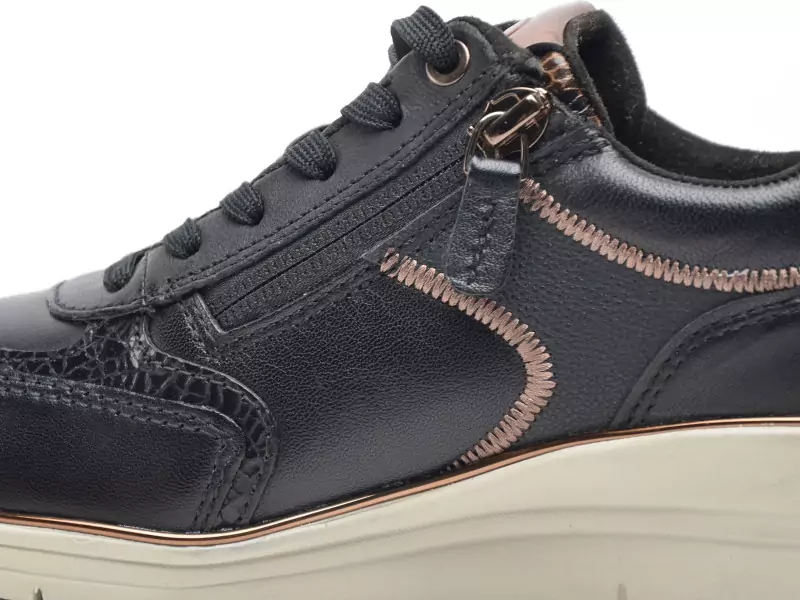 Tamaris 23764 43 Noir Baskets Basses Femme