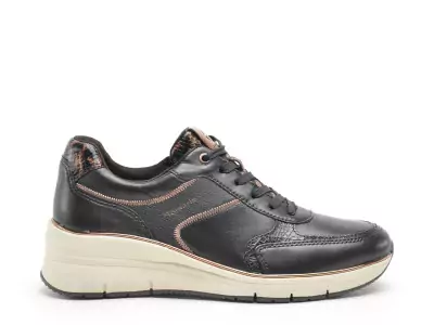23764 43 Noir Baskets Basses Femme