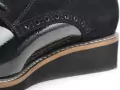 Fugitive CHAMOI Noir Derbies Femme