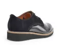 Fugitive CHAMOI Noir Derbies Femme