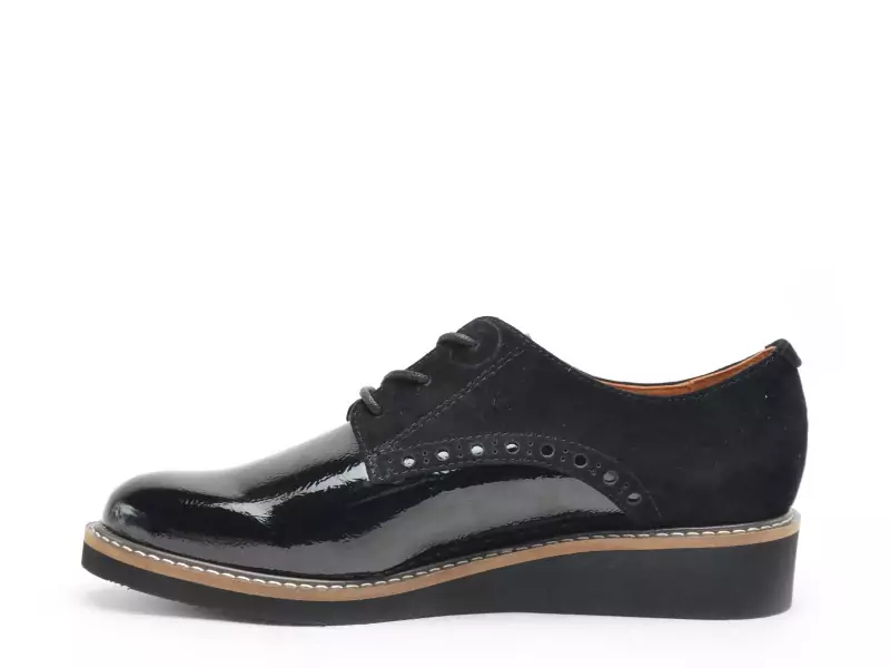 Fugitive CHAMOI Noir Derbies Femme
