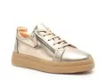 Coco Abricot MALAFRETAZ Bronze Baskets Basses Femme