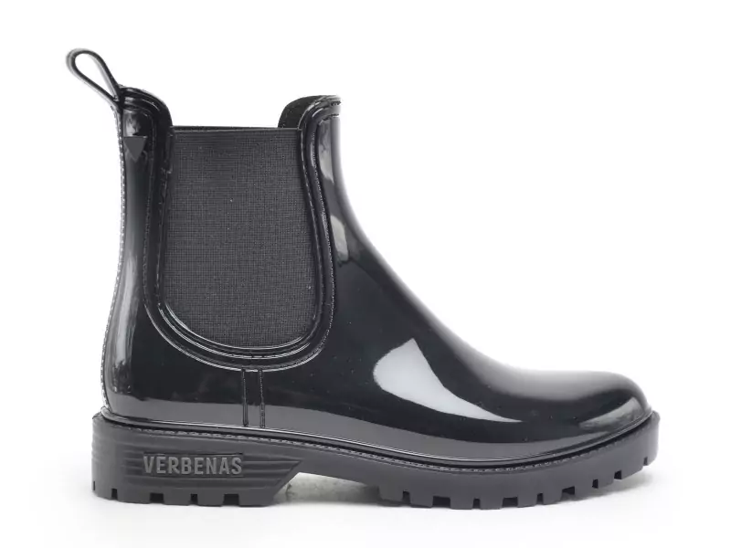 Verbenas GAUDI BRILLO Noir Boots et Bottines Plates Femme