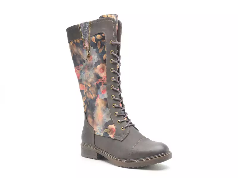 Rieker 94731 Multicolore Bottes Plates Femme