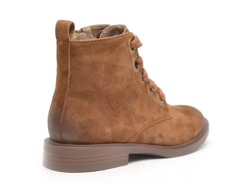 Fugitive FEUTRE Marron Boots et Bottines Plates Femme