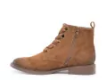 Fugitive FEUTRE Marron Boots et Bottines Plates Femme