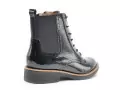 Fugitive GELINE Noir Boots et Bottines Plates Femme