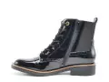 Fugitive GELINE Noir Boots et Bottines Plates Femme