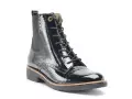 Fugitive GELINE Noir Boots et Bottines Plates Femme
