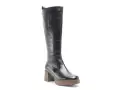 Dorking D9339AL Noir Bottes à Talons Femme