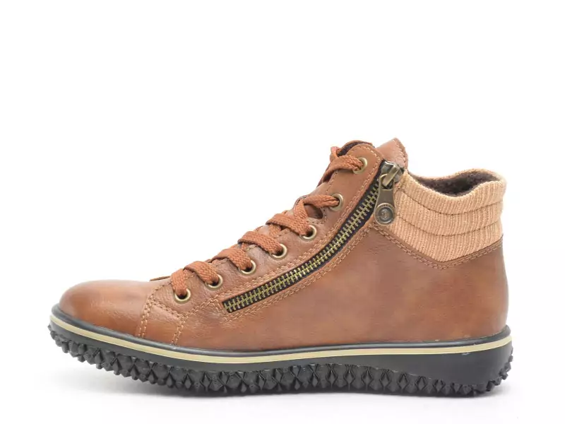 Rieker Z4263 Marron Basket Montante Femme
