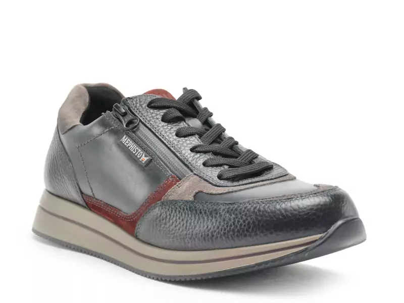 Mephisto GILFORD Noir Baskets Basses Homme