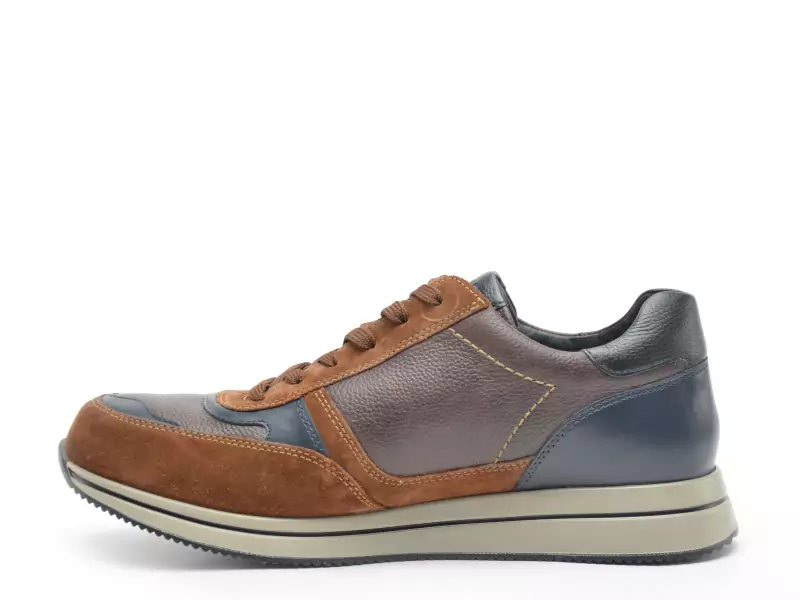 Mephisto GILFORD Marron Baskets Basses Homme