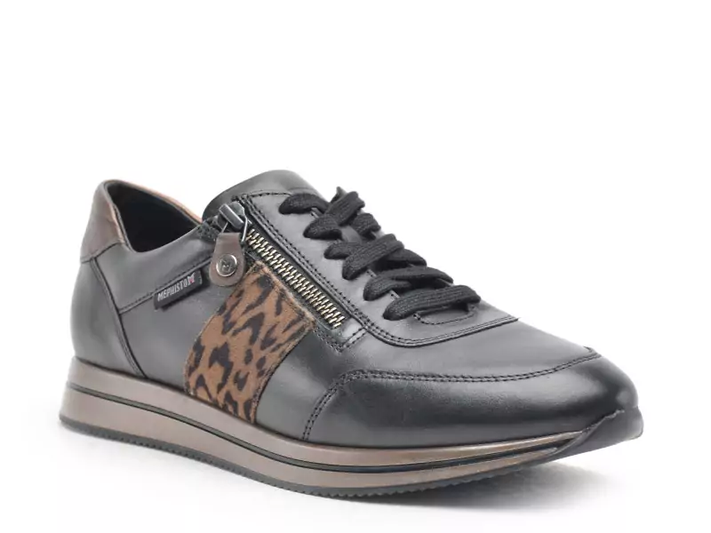Mephisto LOUMA Noir Baskets Basses Femme
