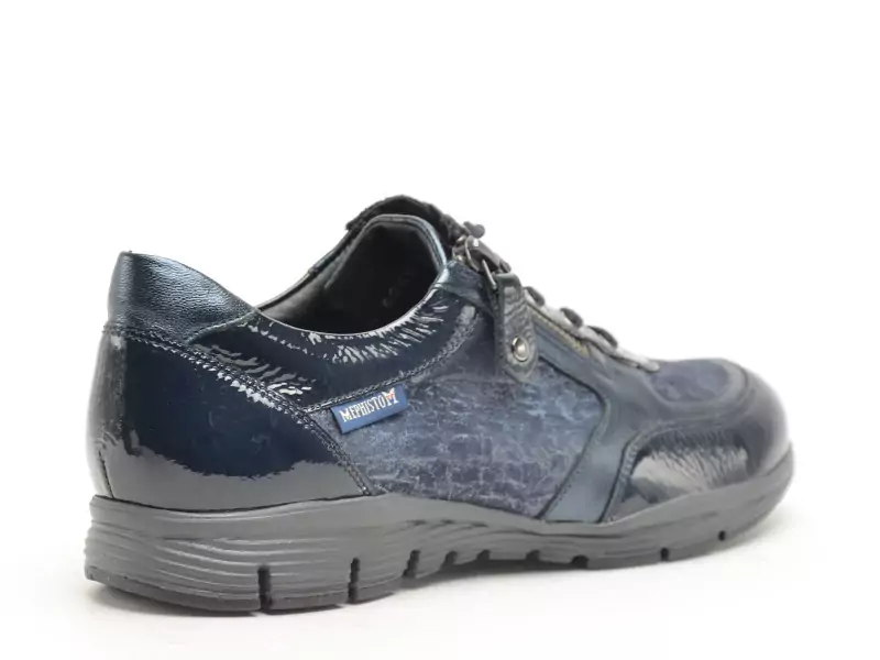 Mephisto YLONA Bleu Baskets Basses Femme
