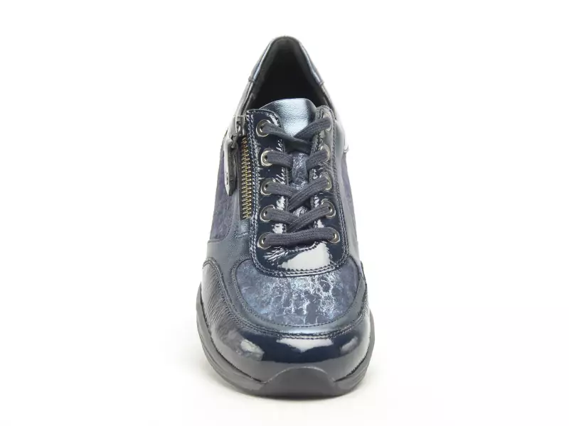 Mephisto YLONA Bleu Baskets Basses Femme