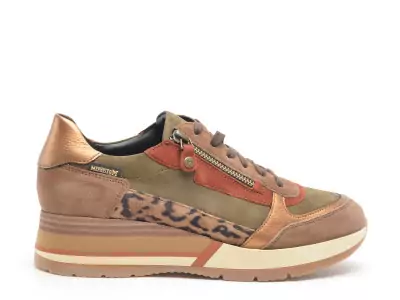 TIZIANA Marron Baskets Basses Femme