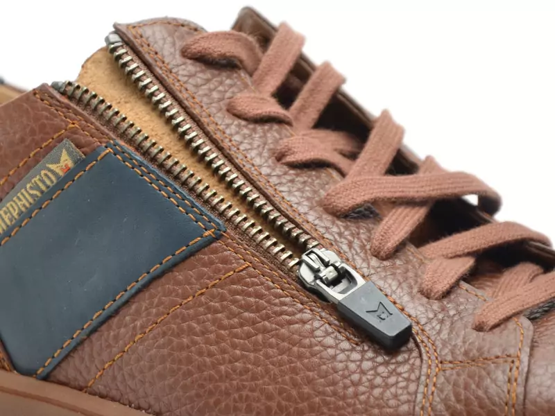 Mephisto HENRIK Marron Baskets Basses Homme