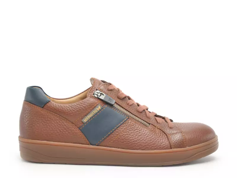 Mephisto HENRIK Marron Baskets Basses Homme