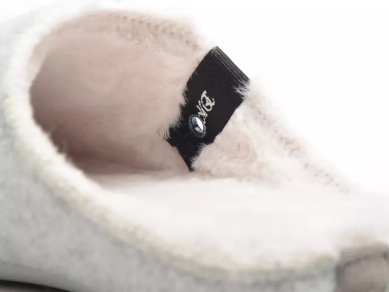 La Maison De L Espadrille 6037 8 Gris Chaussons Femme