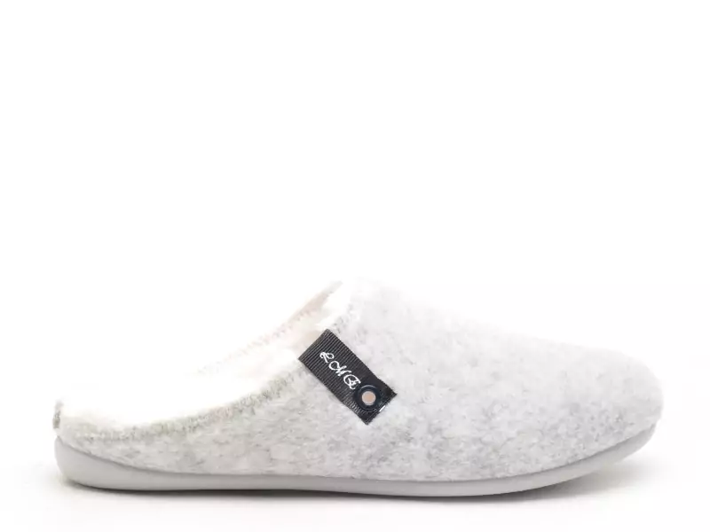 La Maison De L Espadrille 6037 8 Gris Chaussons Femme