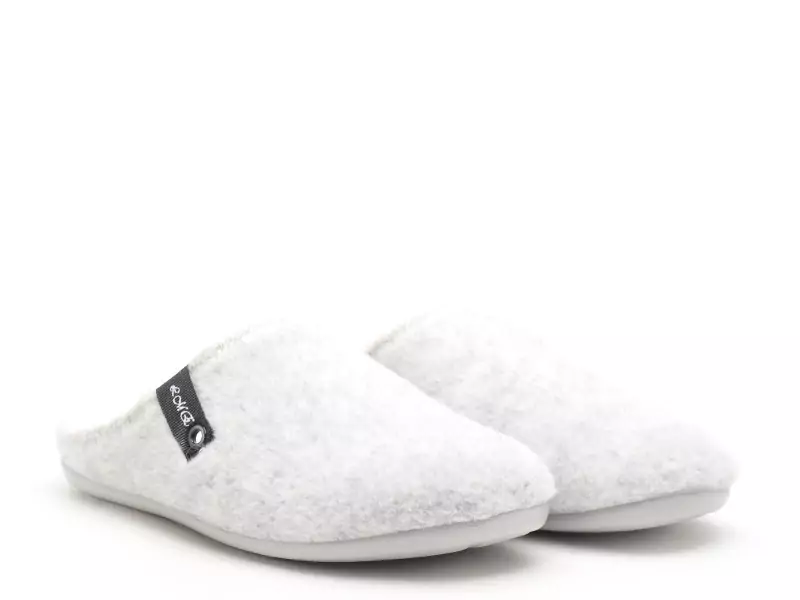 La Maison De L Espadrille 6037 8 Gris Chaussons Femme