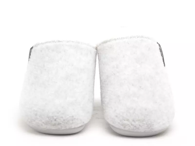 La Maison De L Espadrille 6037 8 Gris Chaussons Femme